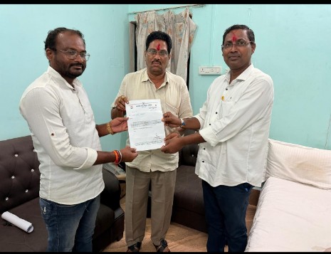 औद्योगिक विभाग तालुका काँग्रेसच्या उपाध्यक्षपदी नागेश ईटेकर.