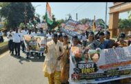 लोकशाहीवरील हल्ल्याच्या निषेधार्थ ब्रम्हपुरीत काँग्रेसने पाळला ‘काळा दिवस'..!